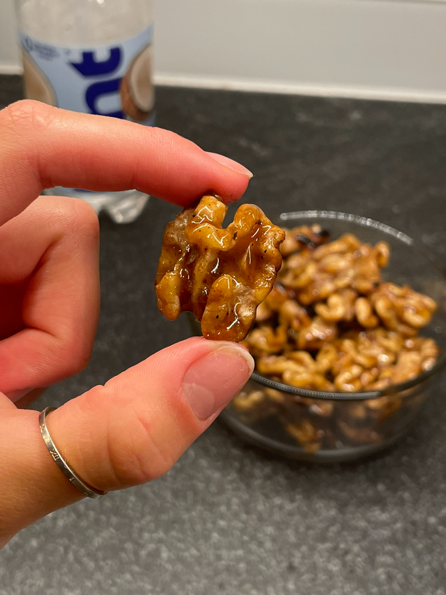 Maple Glazed Walnuts