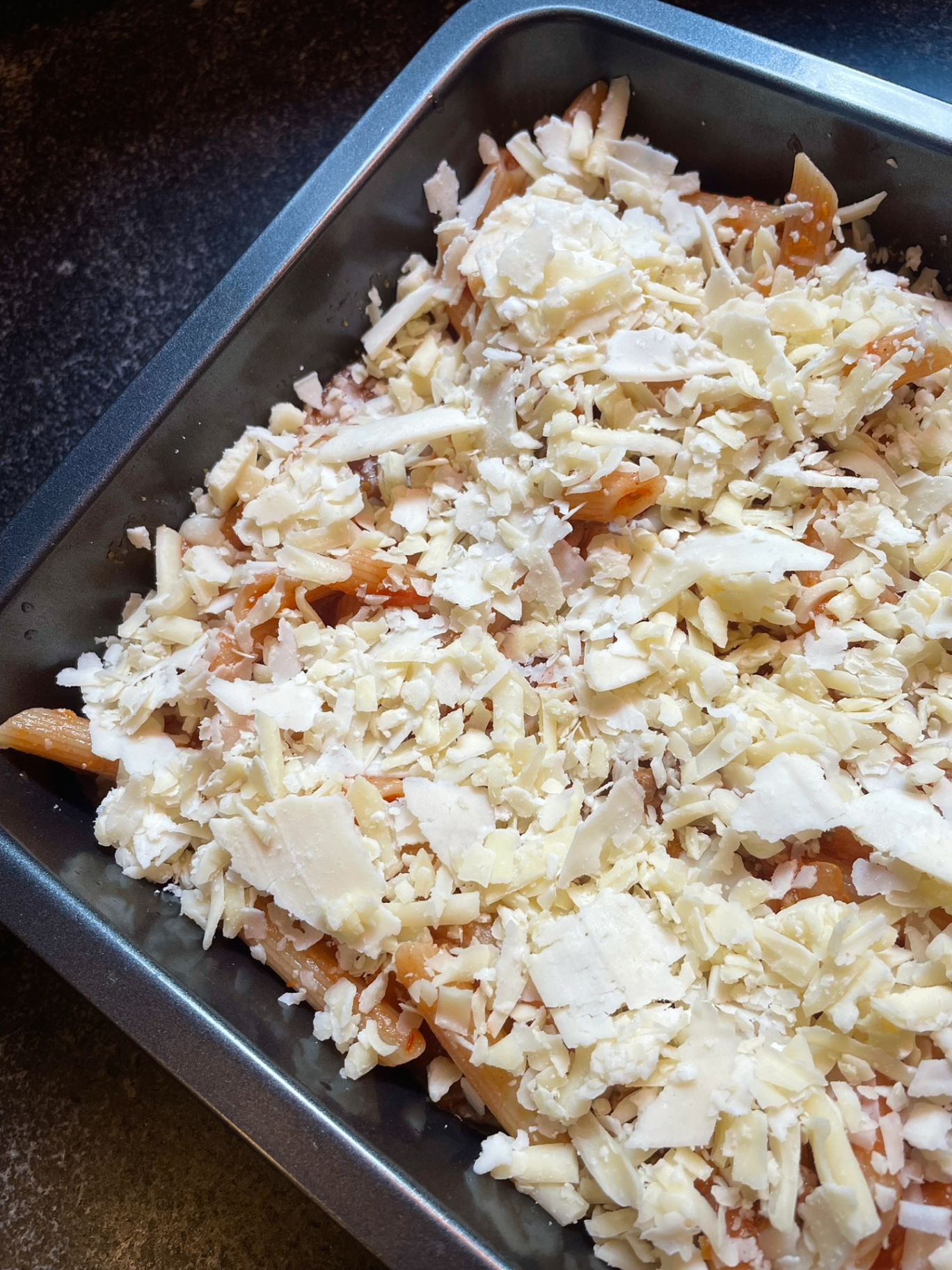Penne with Meat Sauce detail 3