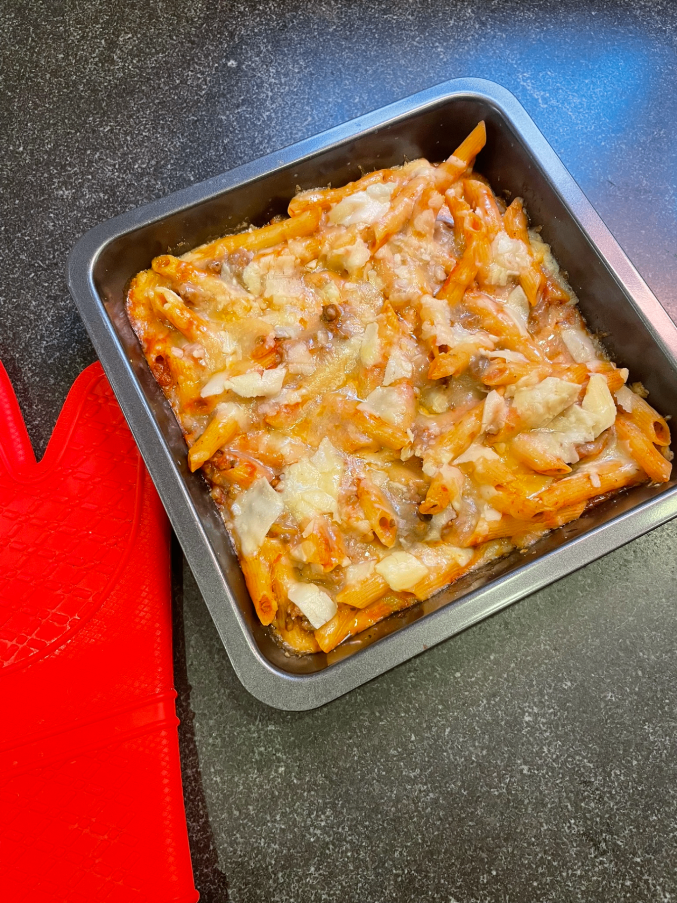 Penne with Meat Sauce detail 5